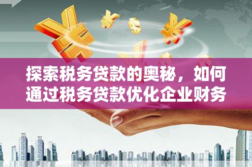 太仓探索税务贷款的奥秘，如何通过税务贷款优化企业财务