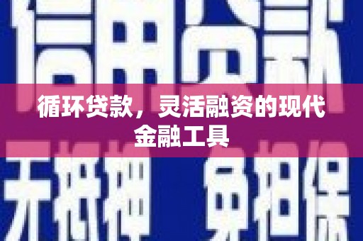 太仓循环贷款，灵活融资的现代金融工具