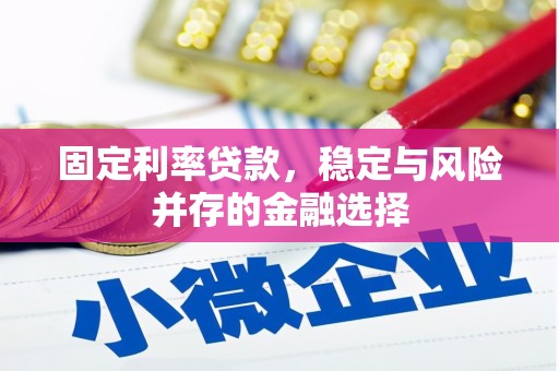 太仓固定利率贷款，稳定与风险并存的金融选择