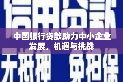 太仓中国银行贷款助力中小企业发展，机遇与挑战