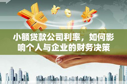 太仓小额贷款公司利率，如何影响个人与企业的财务决策