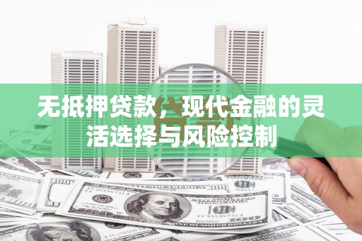 太仓无抵押贷款，现代金融的灵活选择与风险控制
