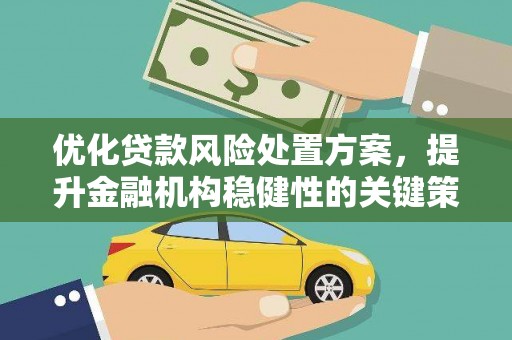 太仓优化贷款风险处置方案，提升金融机构稳健性的关键策略