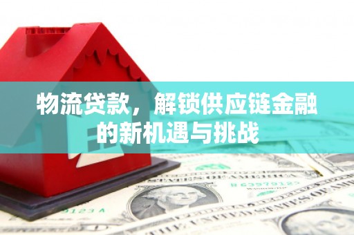 太仓物流贷款，解锁供应链金融的新机遇与挑战