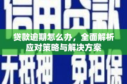 太仓贷款逾期怎么办，全面解析应对策略与解决方案